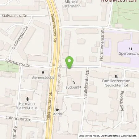 Standortübersicht der Tankstelle N-ERGIE Aktiengesellschaft in 90461 Nürnberg