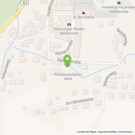 Standortübersicht der Tankstelle N-ERGIE Aktiengesellschaft in 91367 Weißenohe