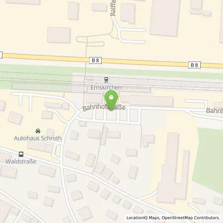 Standortübersicht der Tankstelle N-ERGIE Aktiengesellschaft in 91448 Emskirchen