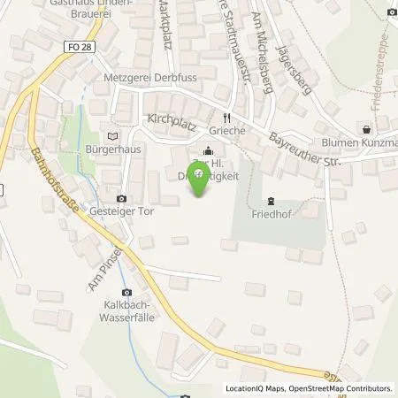 Standortübersicht der Tankstelle N-ERGIE Aktiengesellschaft in 91332 Gräfenberg