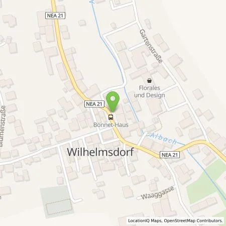 Standortübersicht der Tankstelle N-ERGIE Aktiengesellschaft in 91489 Wilhermsdorf