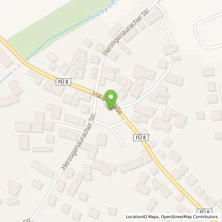 Standortübersicht der Tankstelle N-ERGIE Aktiengesellschaft in 90587 Tuchenbach