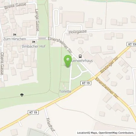 Standortübersicht der Tankstelle N-ERGIE Aktiengesellschaft in 97346 Iphofen