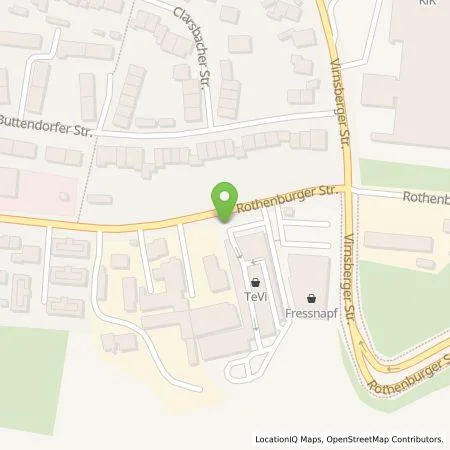 Standortübersicht der Tankstelle N-ERGIE Aktiengesellschaft in 90431 Nürnberg