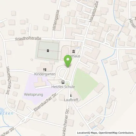 Standortübersicht der Tankstelle N-ERGIE Aktiengesellschaft in 91077 Hetzles