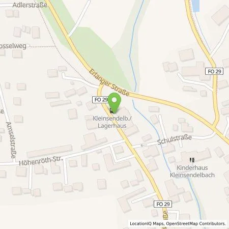 Standortübersicht der Tankstelle N-ERGIE Aktiengesellschaft in 91077 Kleinsendelbach