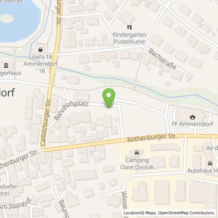 Standortübersicht der Tankstelle N-ERGIE Aktiengesellschaft in 90614 Ammerndorf