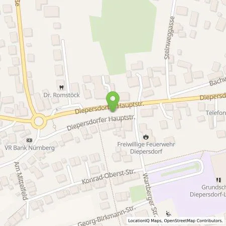 Standortübersicht der Tankstelle N-ERGIE Aktiengesellschaft in 91227 Leinburg