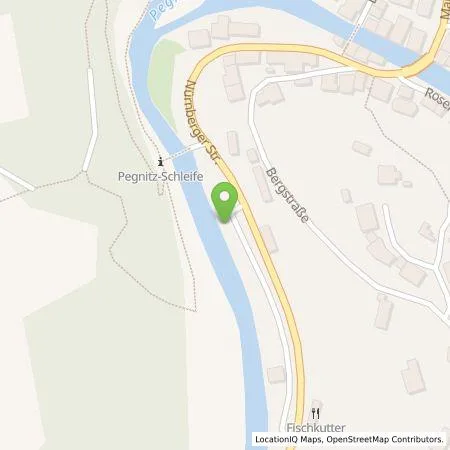 Standortübersicht der Tankstelle N-ERGIE Aktiengesellschaft in 91235 Velden