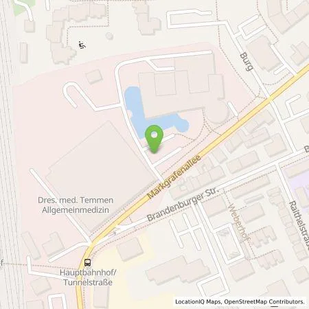 Standortübersicht der Tankstelle N-ERGIE Aktiengesellschaft in 95448 Bayreuth