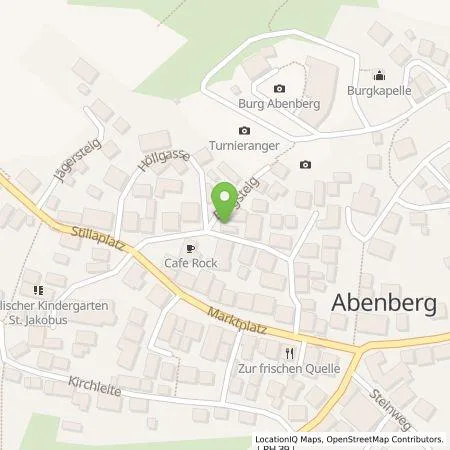 Standortübersicht der Tankstelle N-ERGIE Aktiengesellschaft in 91183 Abenberg