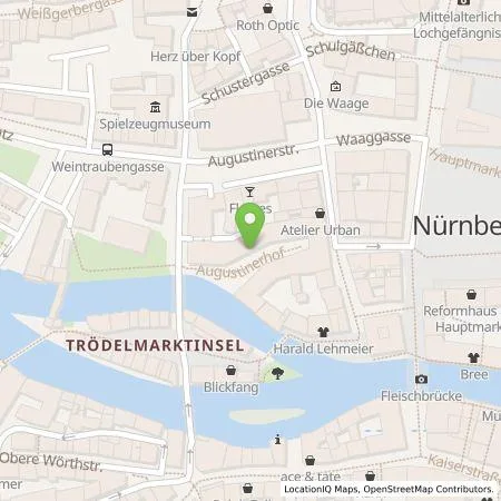 Standortübersicht der Tankstelle N-ERGIE Aktiengesellschaft in 90403 Nürnberg