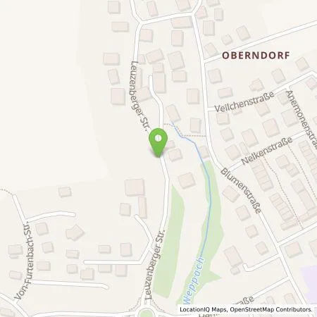 Standortübersicht der Tankstelle N-ERGIE Aktiengesellschaft in 91244 Reichenschwand