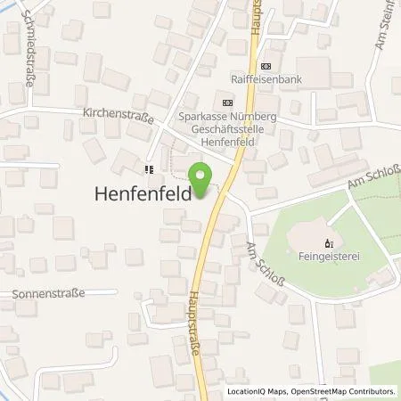 Standortübersicht der Tankstelle N-ERGIE Aktiengesellschaft in 91239 Henfenfeld