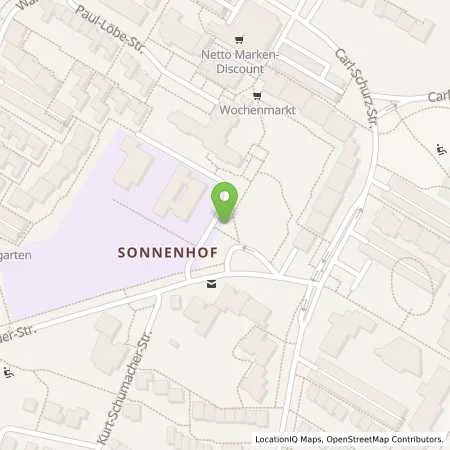 Standortübersicht der Tankstelle SWP Stadtwerke Pforzheim GmbH&Co.KG in 75180 Pforzheim