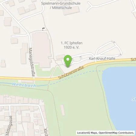 Standortübersicht der Tankstelle N-ERGIE Aktiengesellschaft in 97346 Iphofen