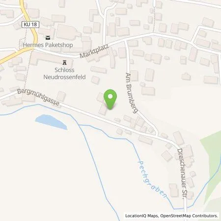 Standortübersicht der Tankstelle N-ERGIE Aktiengesellschaft in 95512 Neudrossenfeld