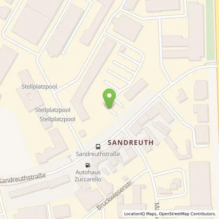 Standortübersicht der Tankstelle N-ERGIE Aktiengesellschaft in 90441 Nürnberg