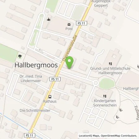 Standortübersicht der Tankstelle N-ERGIE Aktiengesellschaft in 85399 Hallbergmoos