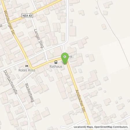 Standortübersicht der Tankstelle N-ERGIE Aktiengesellschaft in 91613 Marktbergel