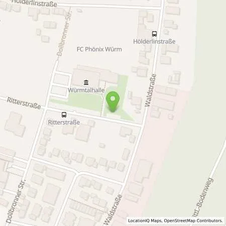 Standortübersicht der Tankstelle SWP Stadtwerke Pforzheim GmbH&Co.KG in 75180 Pforzheim