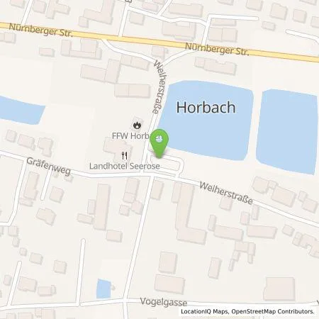 Standortübersicht der Tankstelle N-ERGIE Aktiengesellschaft in 90579 Langenzenn-Horbach