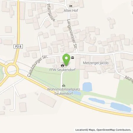 Standortübersicht der Tankstelle N-ERGIE Aktiengesellschaft in 90556 Seukendorf