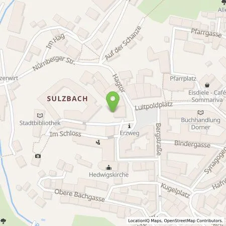 Standortübersicht der Tankstelle N-ERGIE Aktiengesellschaft in 92237 Sulzbach-Rosenberg