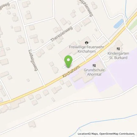 Standortübersicht der Tankstelle N-ERGIE Aktiengesellschaft in 95491 Ahorntal