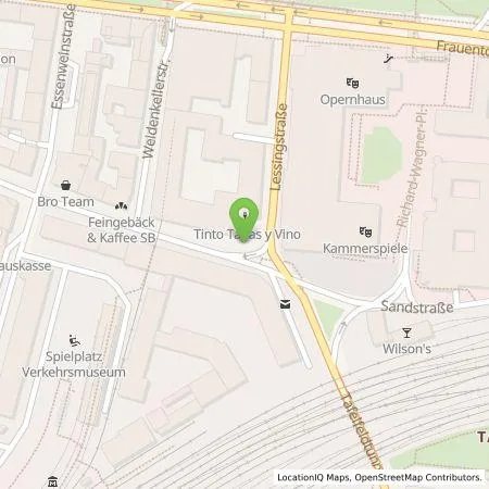 Standortübersicht der Tankstelle N-ERGIE Aktiengesellschaft in 90443 Nürnberg