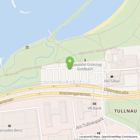 Standortübersicht der Tankstelle N-ERGIE Aktiengesellschaft in 90402 Nürnberg