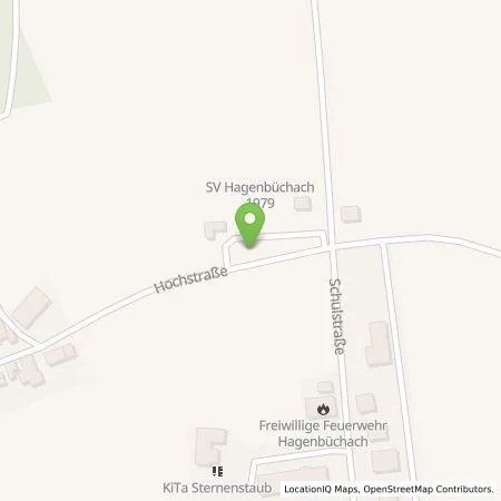 Standortübersicht der Tankstelle N-ERGIE Aktiengesellschaft in 91469 Hagenbüchach