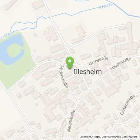 Standortübersicht der Tankstelle N-ERGIE Aktiengesellschaft in 91471 Illesheim