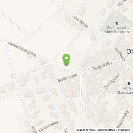 Standortübersicht der Tankstelle N-ERGIE Aktiengesellschaft in 97247 Eisenheim