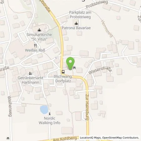 Standortübersicht der Tankstelle N-ERGIE Aktiengesellschaft in 92278 Illschwang