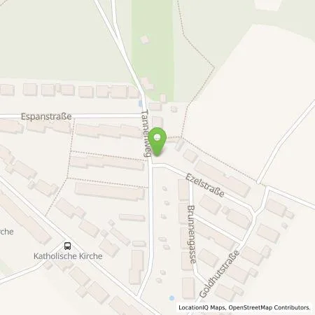 Standortübersicht der Tankstelle N-ERGIE Aktiengesellschaft in 90559 Burgthann