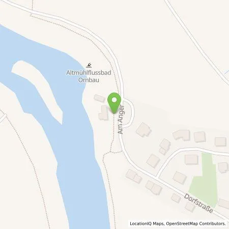 Standortübersicht der Tankstelle N-ERGIE Aktiengesellschaft in 91737 Ornbau