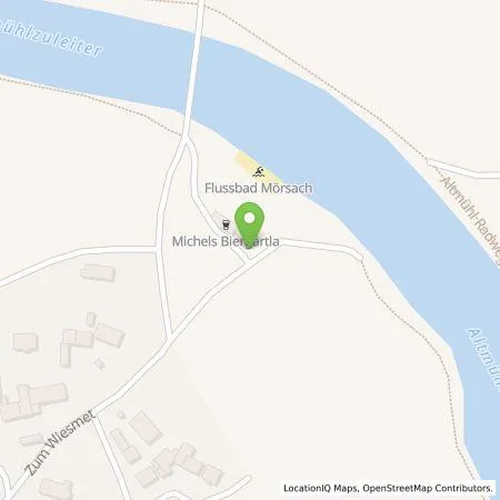 Standortübersicht der Tankstelle N-ERGIE Aktiengesellschaft in 91722 Arberg