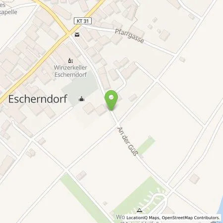 Standortübersicht der Tankstelle N-ERGIE Aktiengesellschaft in 97332 Volkach-Escherndorf