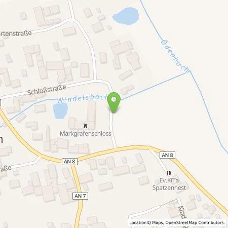 Standortübersicht der Tankstelle N-ERGIE Aktiengesellschaft in 91635 Windelsbach