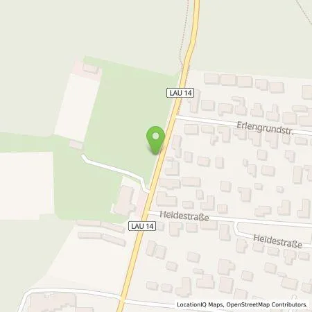 Standortübersicht der Tankstelle N-ERGIE Aktiengesellschaft in 90571 Schwaig