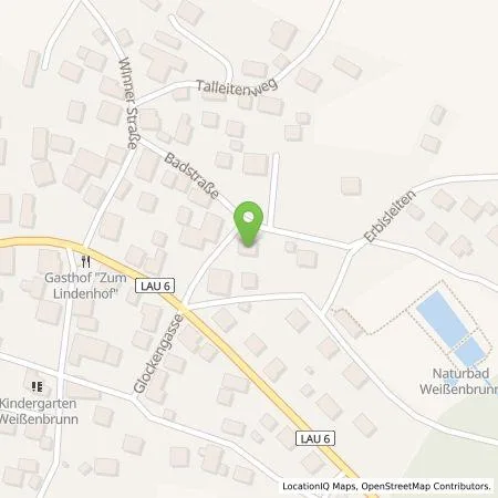 Standortübersicht der Tankstelle N-ERGIE Aktiengesellschaft in 91227 Leinburg