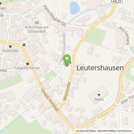 Standortübersicht der Tankstelle N-ERGIE Aktiengesellschaft in 91578 Leutershausen