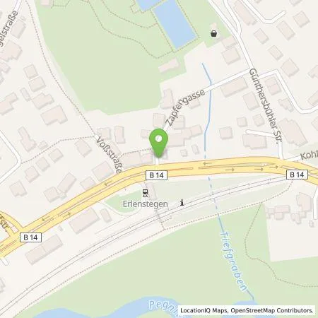 Standortübersicht der Tankstelle N-ERGIE Aktiengesellschaft in 90491 Nürnberg