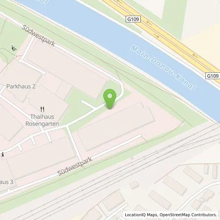 Standortübersicht der Tankstelle N-ERGIE Aktiengesellschaft in 90449 Nürnberg