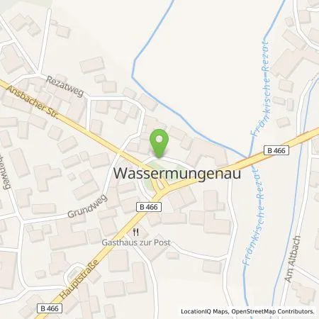 Standortübersicht der Tankstelle N-ERGIE Aktiengesellschaft in 91183 Abenberg