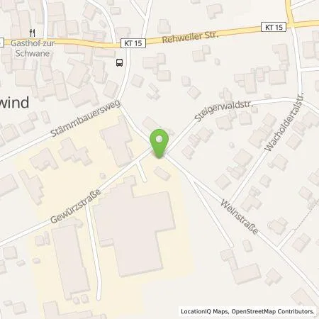 Standortübersicht der Tankstelle N-ERGIE Aktiengesellschaft in 97355 Abtswind