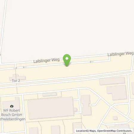 Standortübersicht der Tankstelle Robert Bosch GmbH in 71701 Schwieberdingen