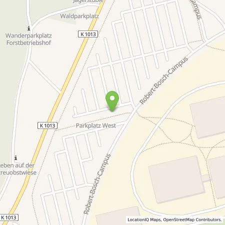 Standortübersicht der Tankstelle Robert Bosch GmbH in 71272 Renningen