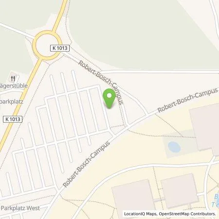 Standortübersicht der Tankstelle Robert Bosch GmbH in 71272 Renningen